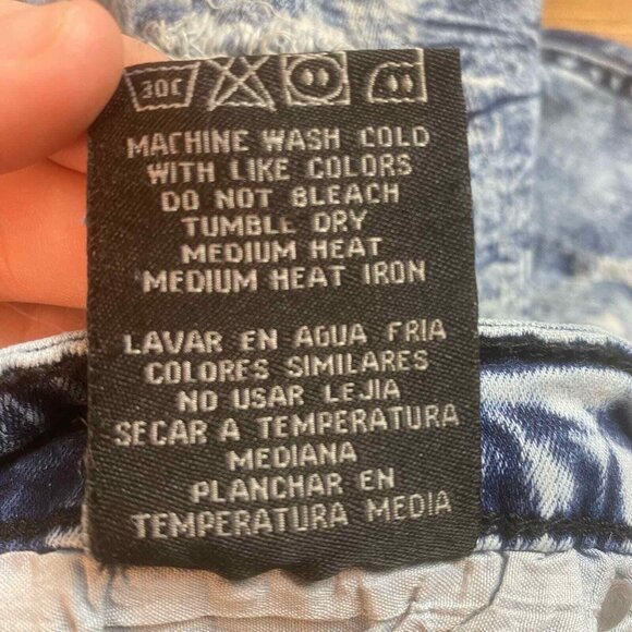 Waimea men’s slim fit distressed denim cutoff shorts size 40 - Picture 5 of 10